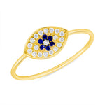 Evil Eye Ring (flower)