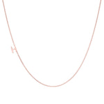 Asymmetrical Initial Necklace