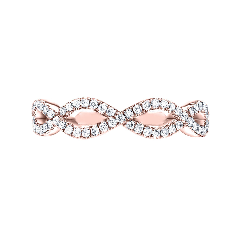 Charlotte Diamond Twist Band