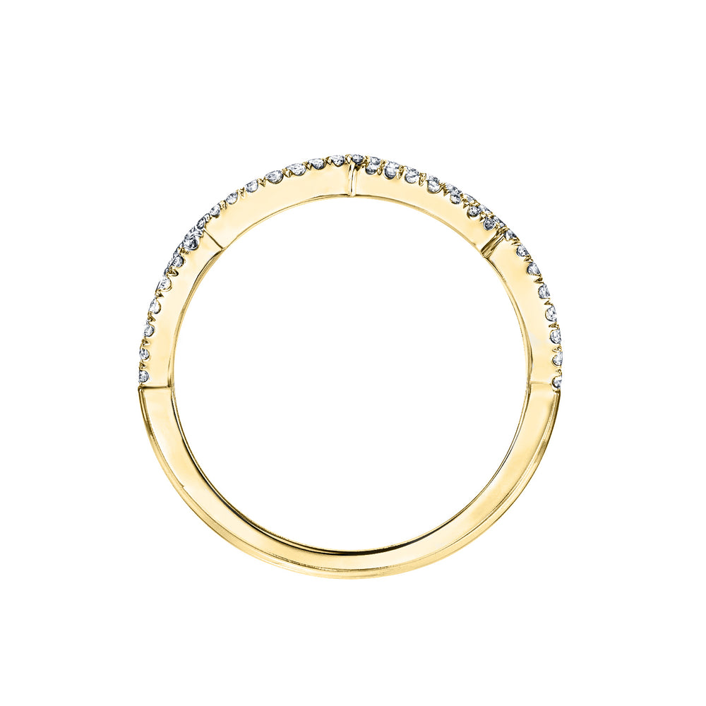 Charlotte Diamond Twist Band