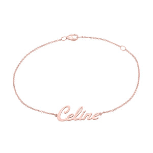 Cursive Name Bracelet