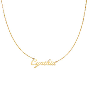 Cursive Name Necklace