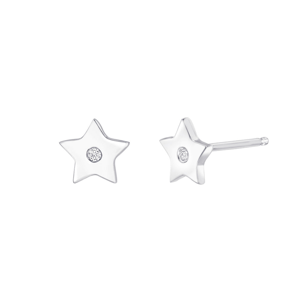 Diamond Star Studs