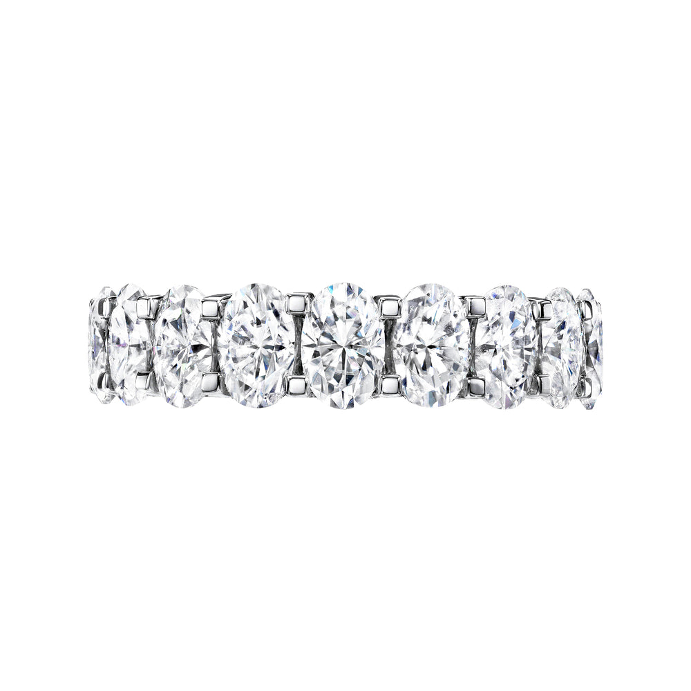 Ella Moissanite Etermity Band Diamond