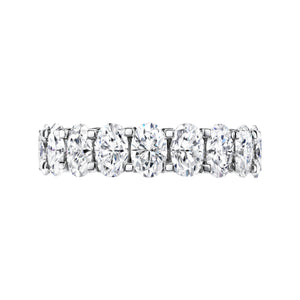 Ella Moissanite Etermity Band Diamond