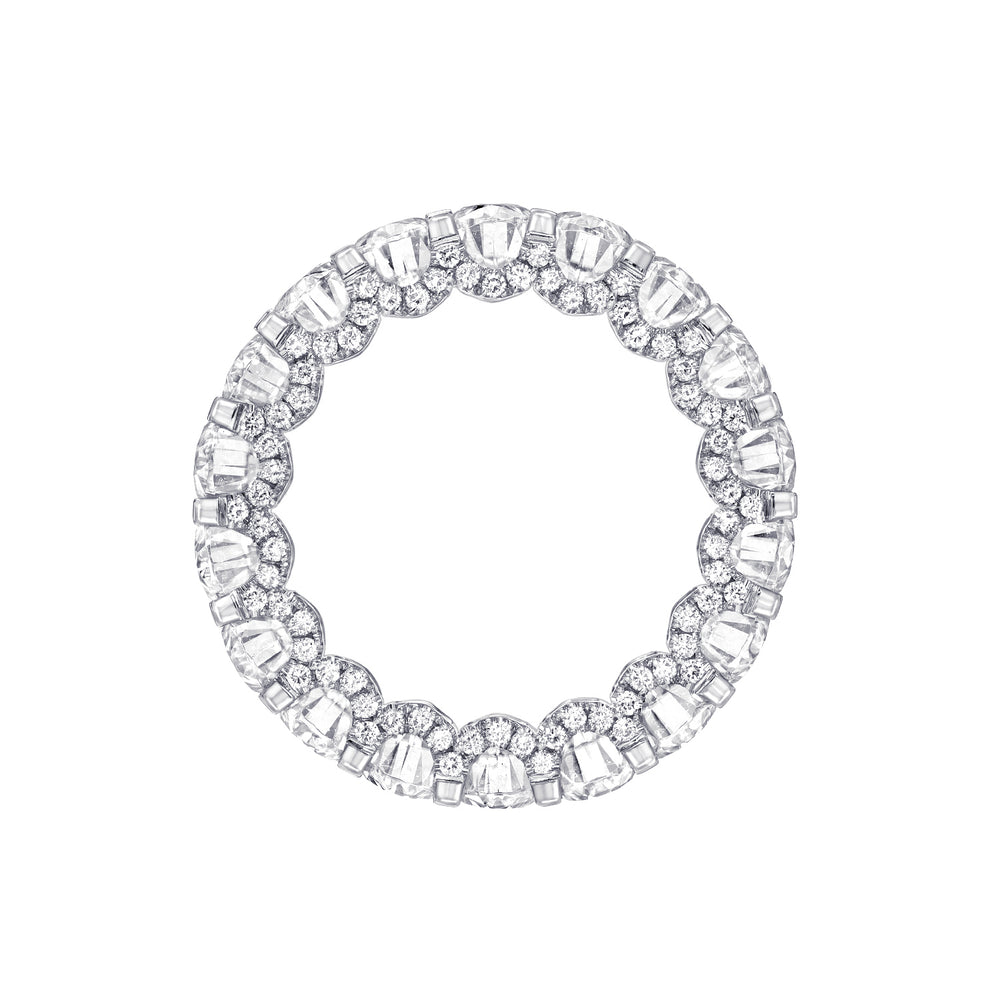 Ella Moissanite Eternity Band