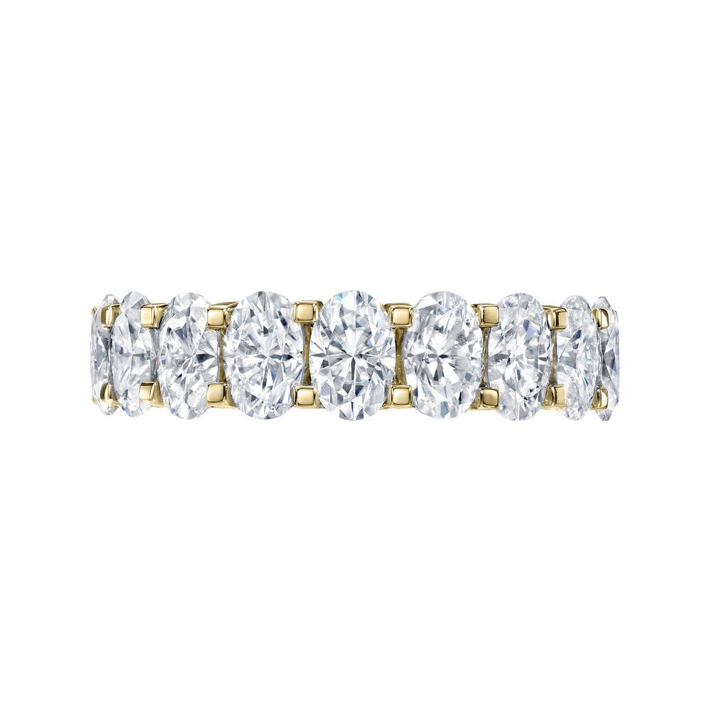 Ella Moissanite Eternity Band