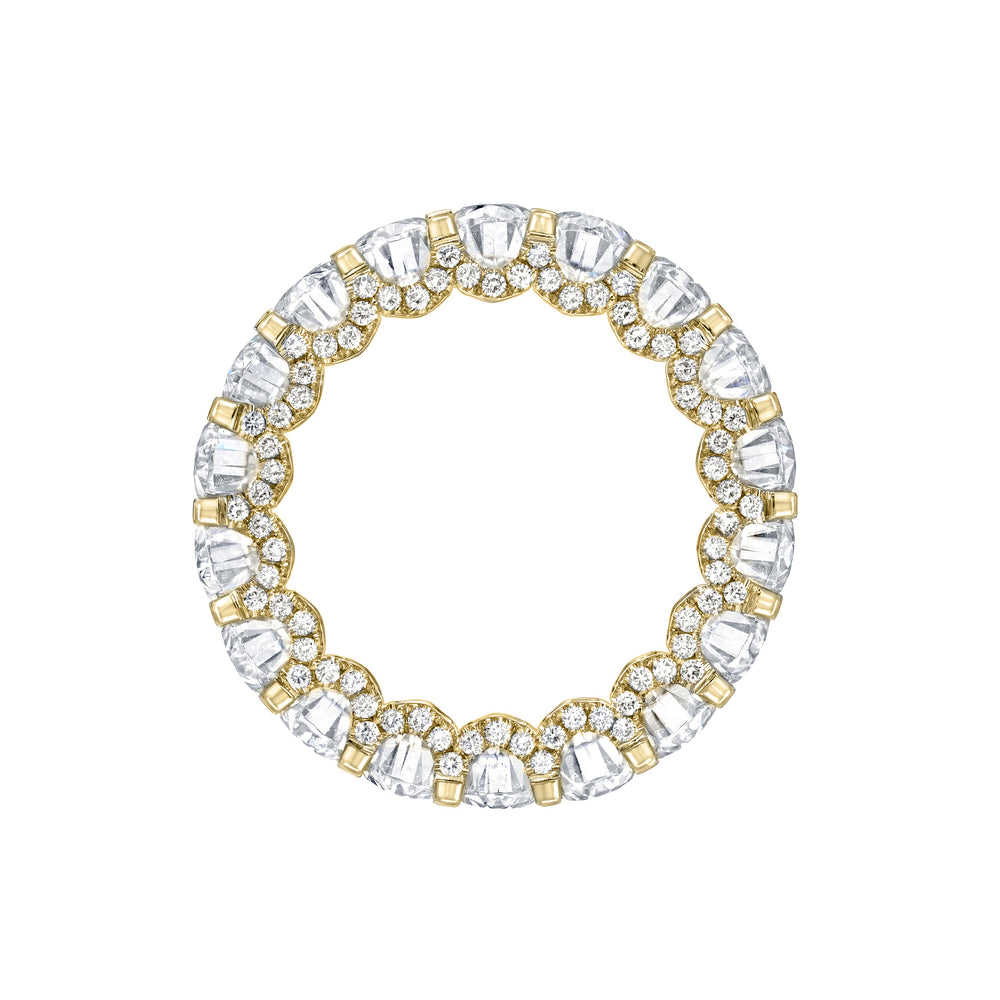 Ella Moissanite Eternity Band