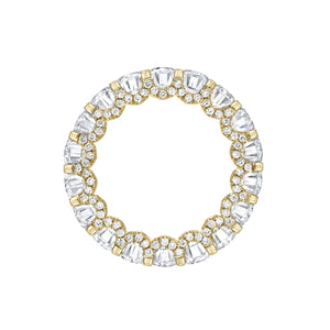 Ella Moissanite Eternity Band