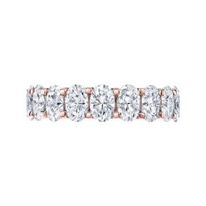 Ella Moissanite Eternity Band