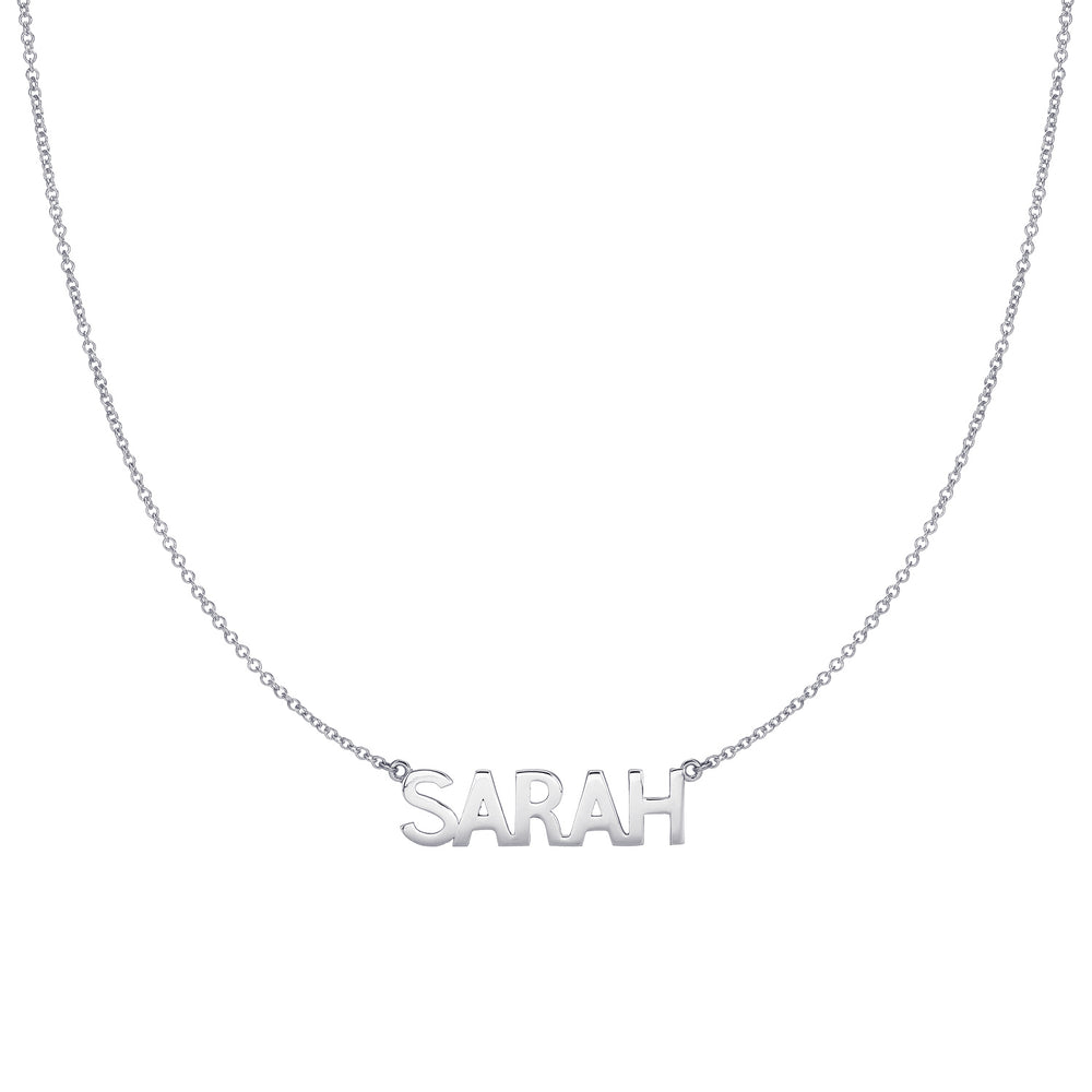 Linear Name Necklace