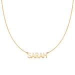 Linear Name Necklace