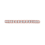 Mila Half Set Pave Band