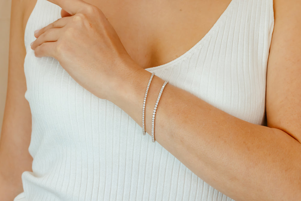 Diamond Tennis Bracelet.