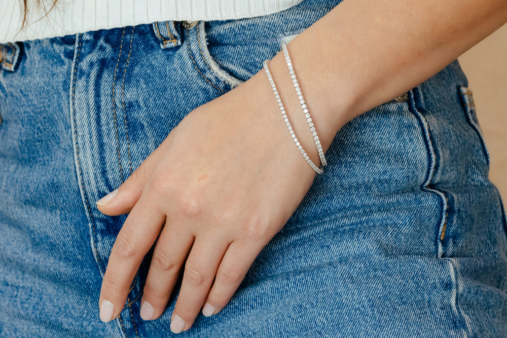 Diamond Tennis Bracelet.