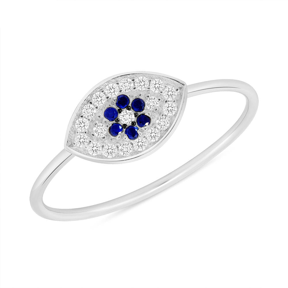 Evil Eye Ring (flower)