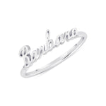 Cursive Name Ring