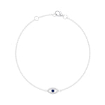 Diamond Evil Eye Bracelet